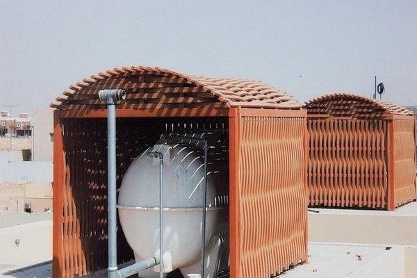 مظلات تغطية خزانات المياه لأسطح المنازل افضل مظلة خزانات المياه بجدة مظلات وسواتر جدة